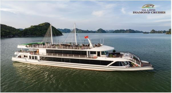Ha Long Bay Day Trip on  Halong Diamon Cruise